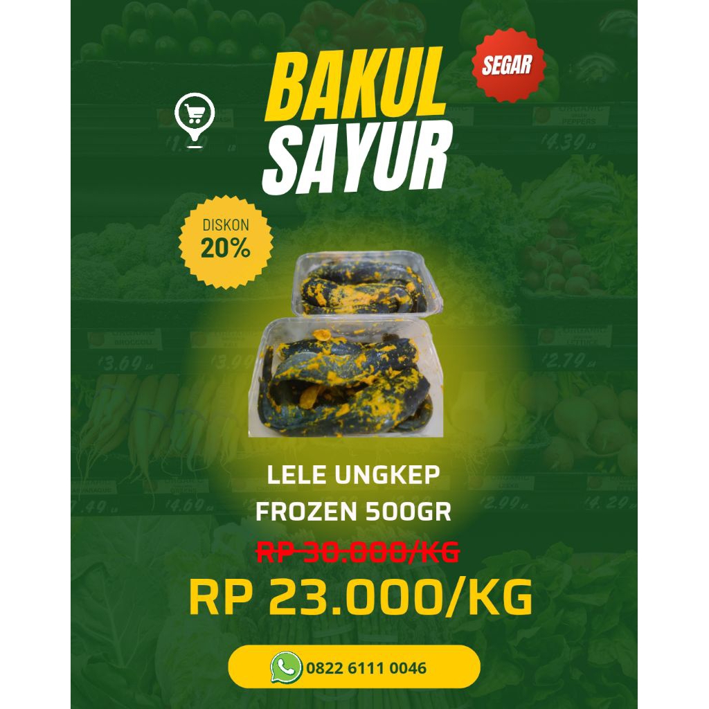 

lele ungkep frozen 500gr