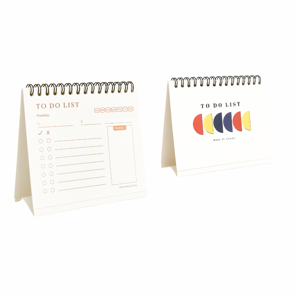 

STANDING PLANNER - DAILY PLANNER - PLANNER MEJA-