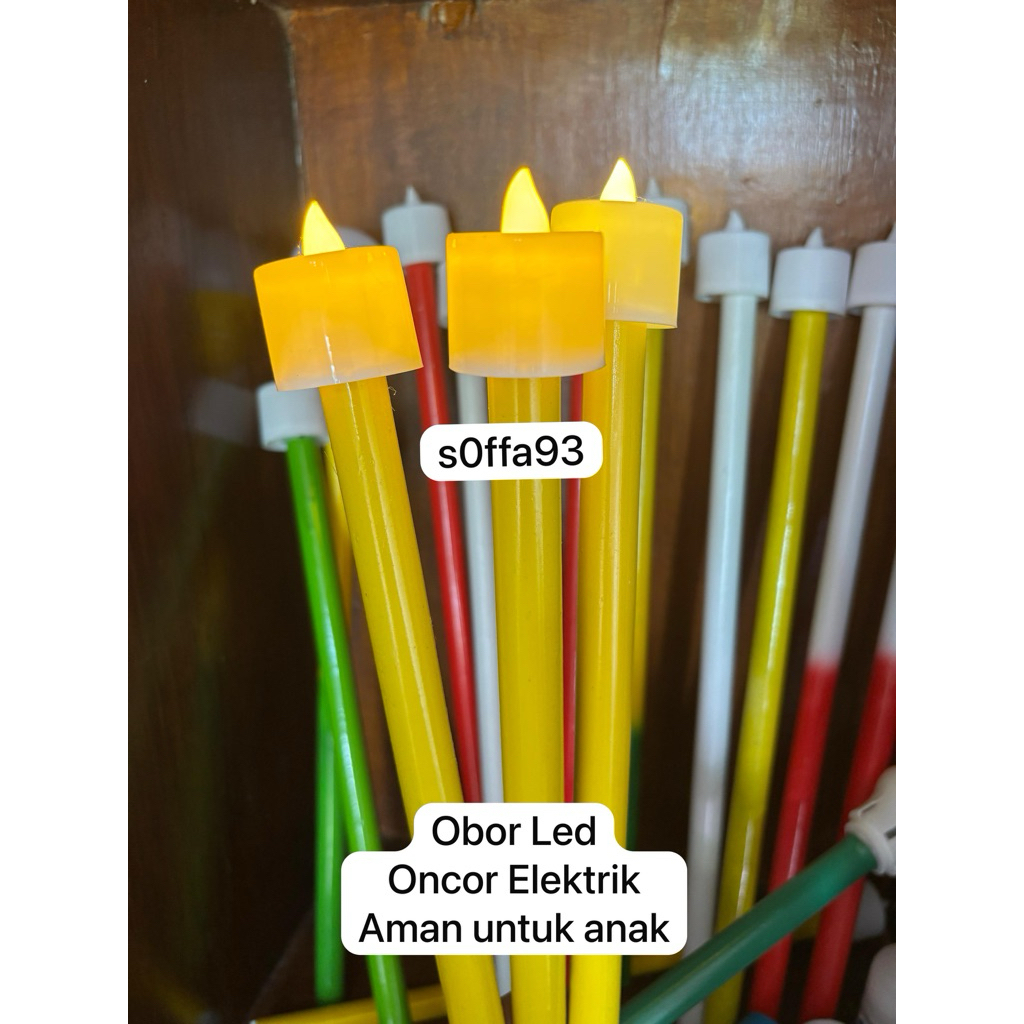 KUNING Lampion%obor Led/oncor led/lampu/oborelektrik/grosir obor