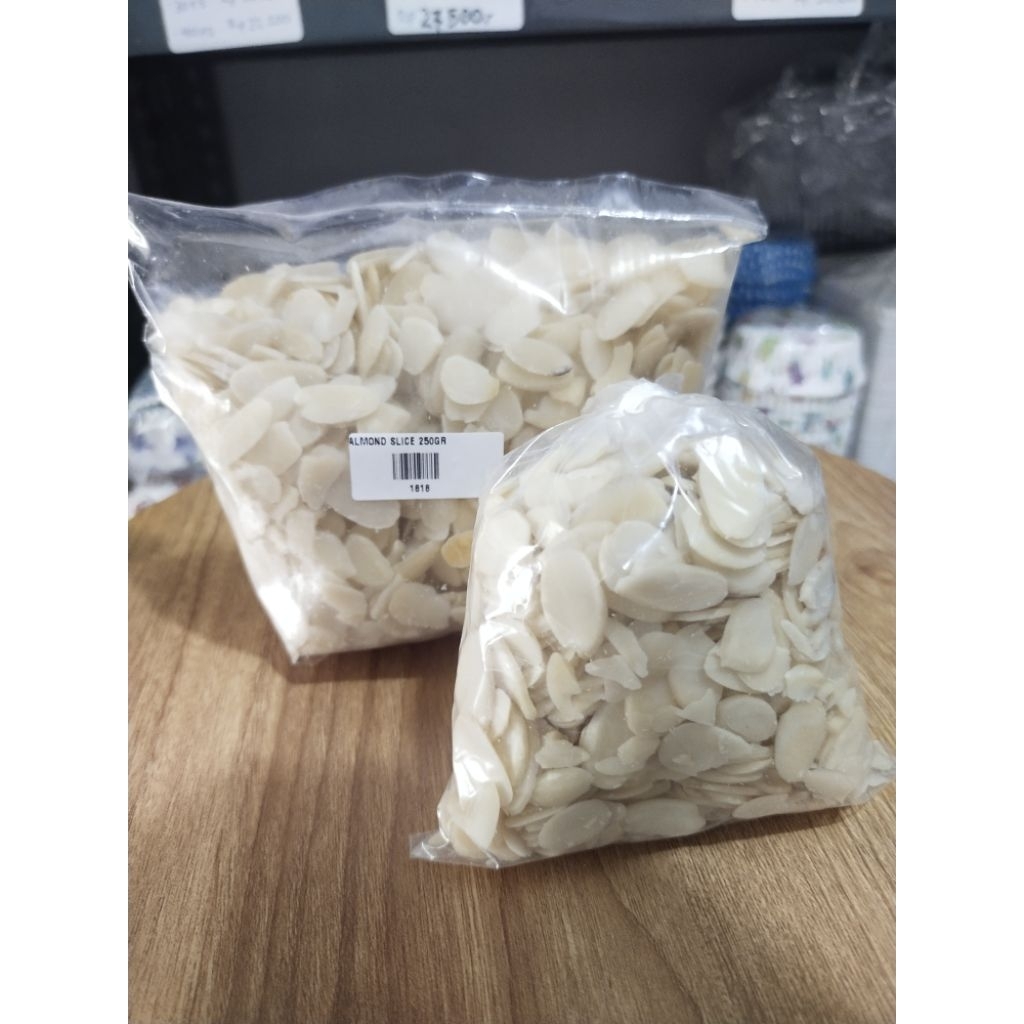 

Almond Topping Slice | Kacang Almond Topping Kue Repack