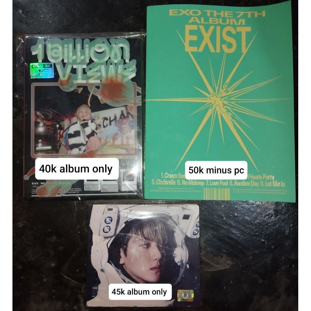 Preloved Card Holder EXO ver EXO Baekhyun Chanyeol Chanbaek