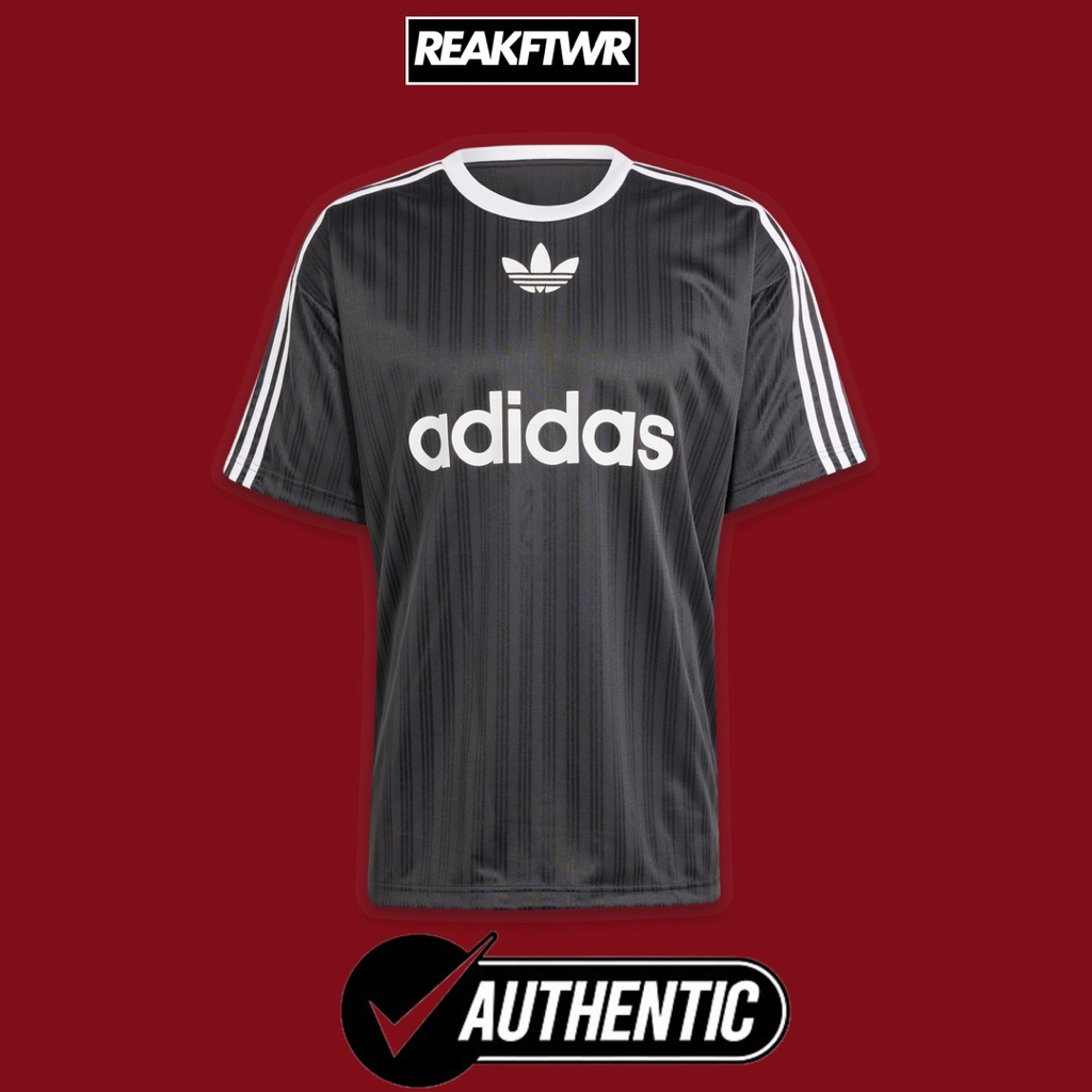 Adidas Adicolor Poly T-Shirt Pria Wanita Oversize Kaos Santai Sporty Recycled 100% Authentic