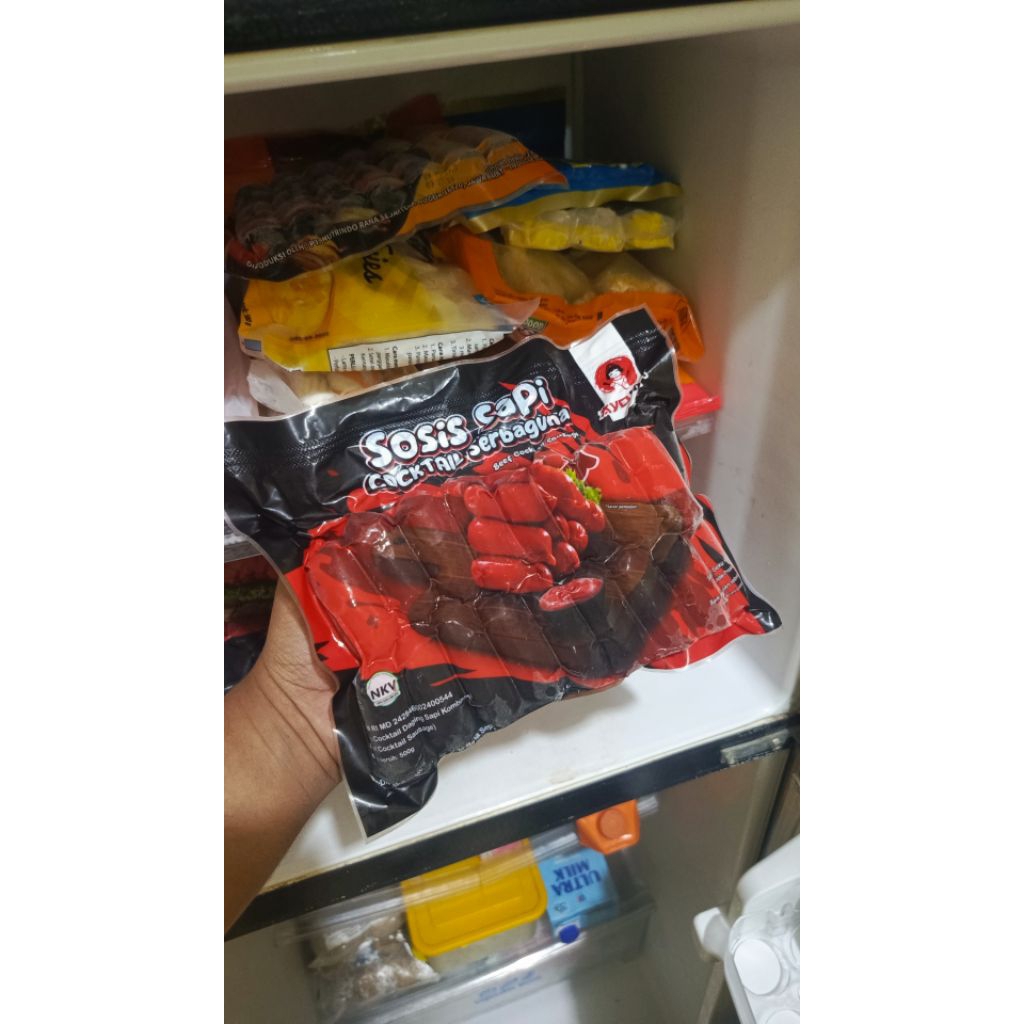 

Ayoma coctail sosis isi 32 berat 500gr