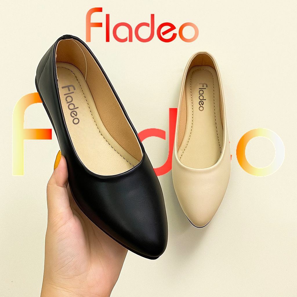 Fladeo Sepatu Flat Shoes Wanita Formal