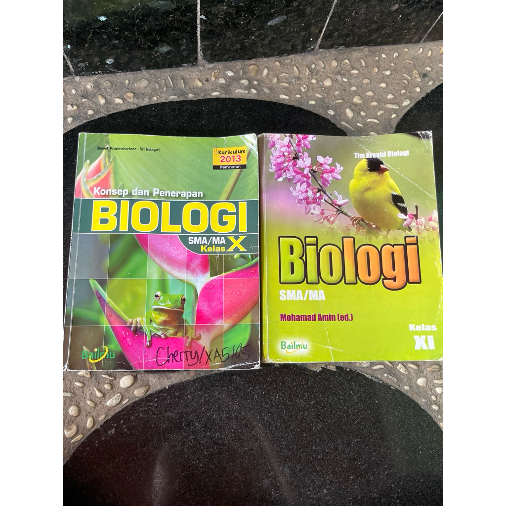 Buku Konsep dan Penerapan Biologi kelas 10, 11 X, XI, SMA, Bailmu, Kurikulum 2013, KTSP 2006, Slamet