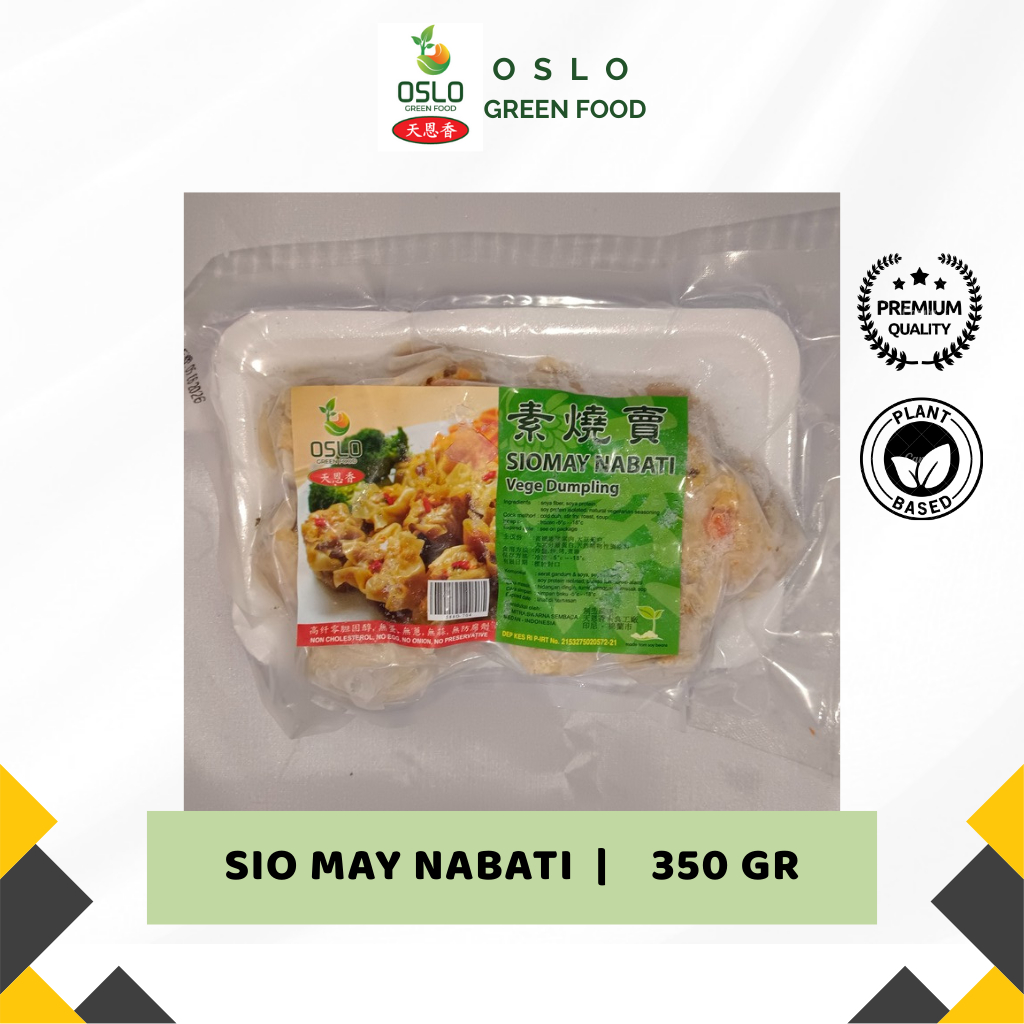 

Siomay Nabati Vegetarian (100% PLANT BASED) | OsloGreen Tian En Xiang