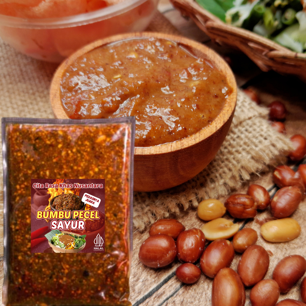 

Bumbu Pecel Sayur Pedas Gurih – Siap Pakai & Praktis