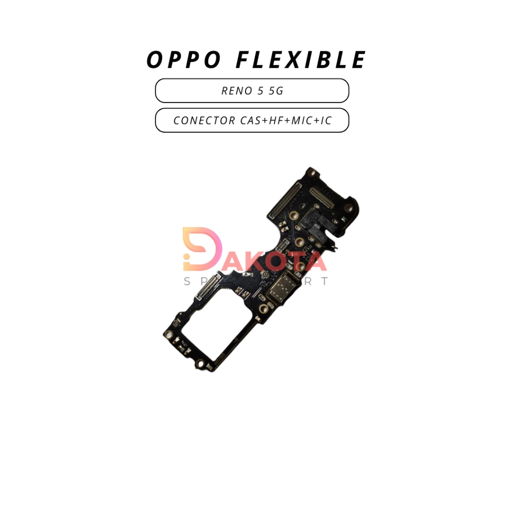 FLEXIBLE CON CAS + HF + MIC + IC OPPO RENO 5 5G ORI