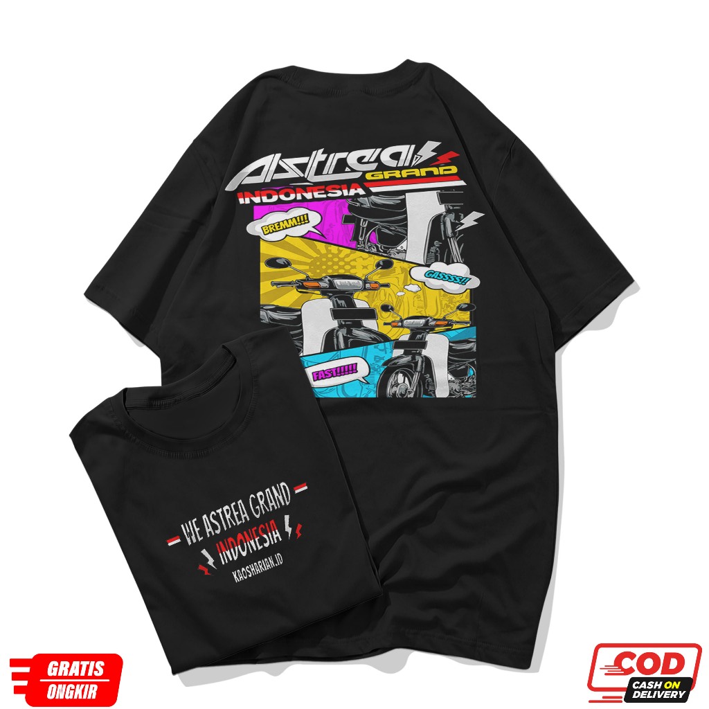 Kaos Motor Astrea indonesia // Baju Grand // Kaos Grand // Baju Astrea Grand // Kaos Astrea Grand