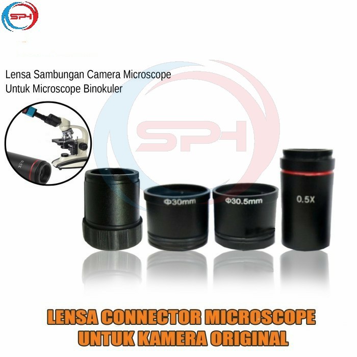 LENSA CONNECTOR MICROSCOPE UNTUK KAMERA ORIGINAL