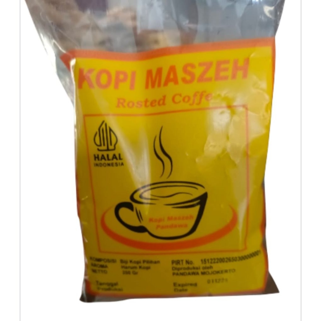 

Kopi maszeh Rosted coffe Kemasan 250gr