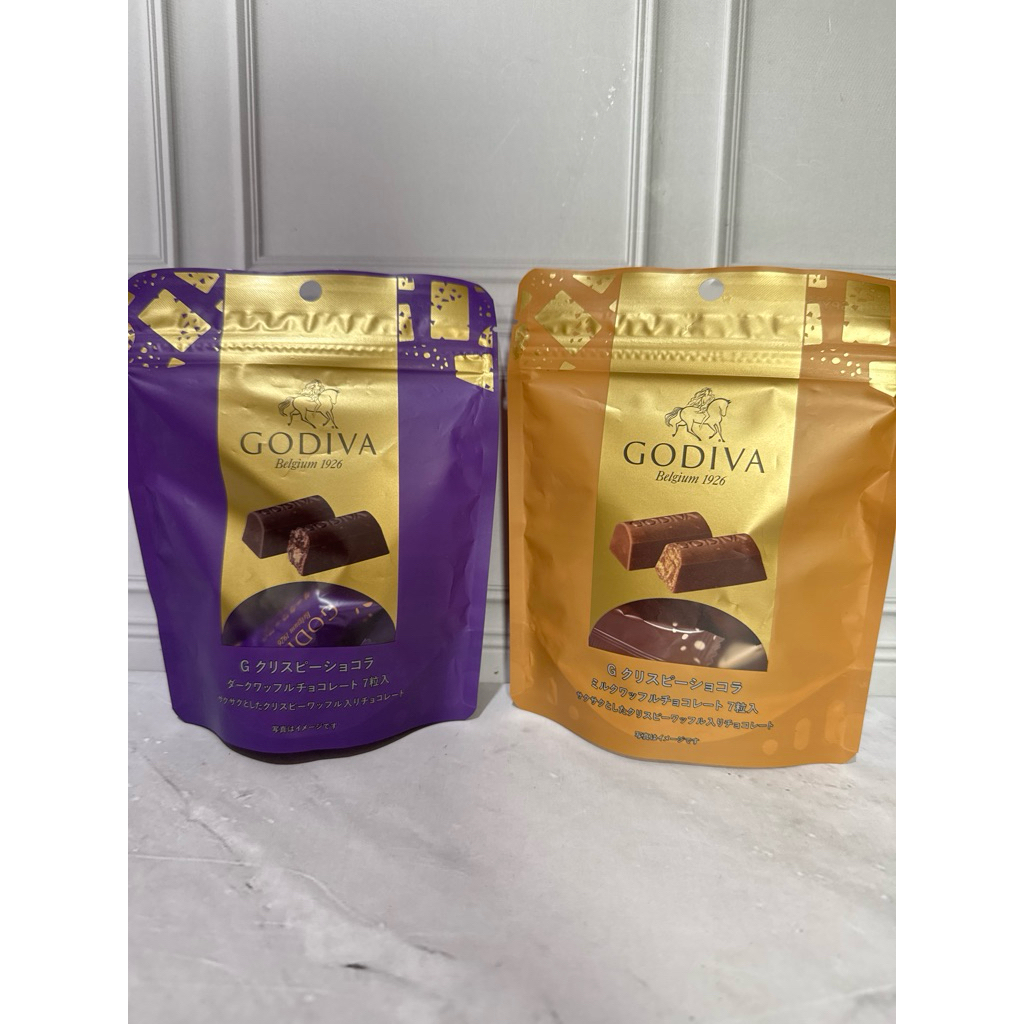 

Godiva chocolate belgium crispy chocolate