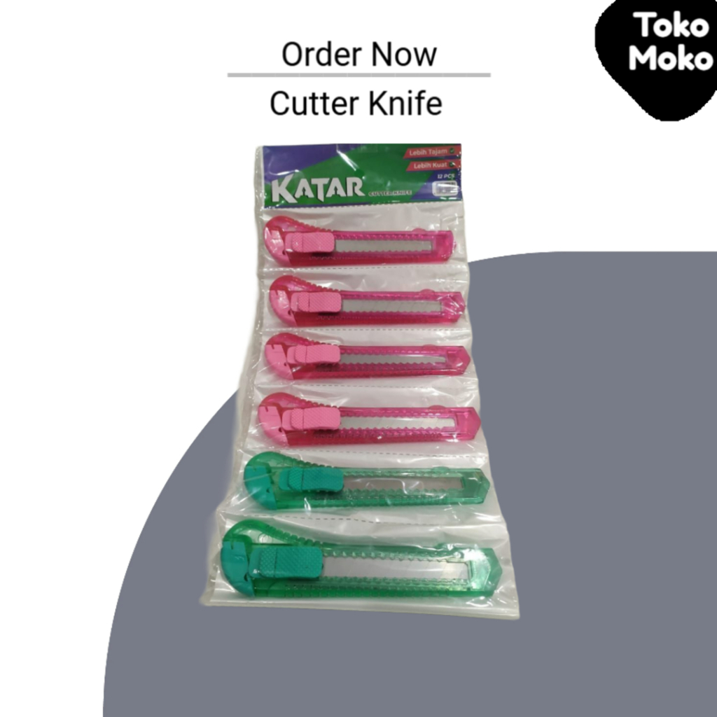 

Cutter Knife / Cutter Warna Warni