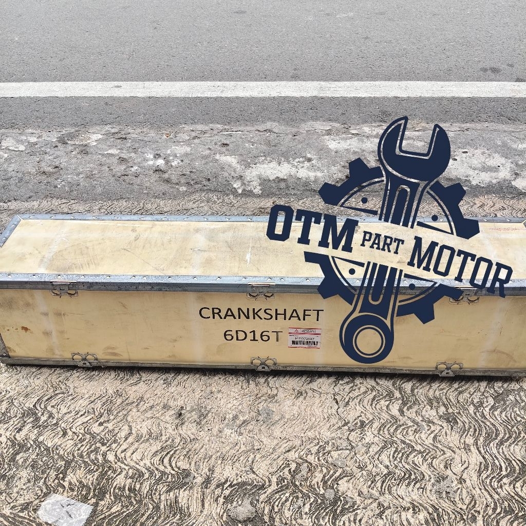 CRANKSHAFT KER AS KRUK AS FUSO FIGHTER GANJO PS190 PS220 6D16 6D16T