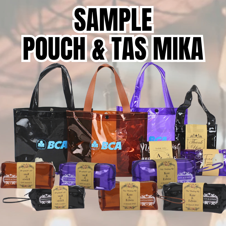 SAMPLE POUCH MIKA DAN TAS MIKA