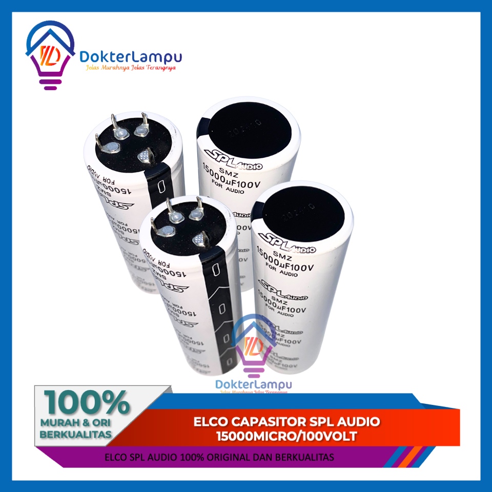ELCO SPL AUDIO 15.000uf - 100v SPL AUDIO ORIGINAL PER PCS