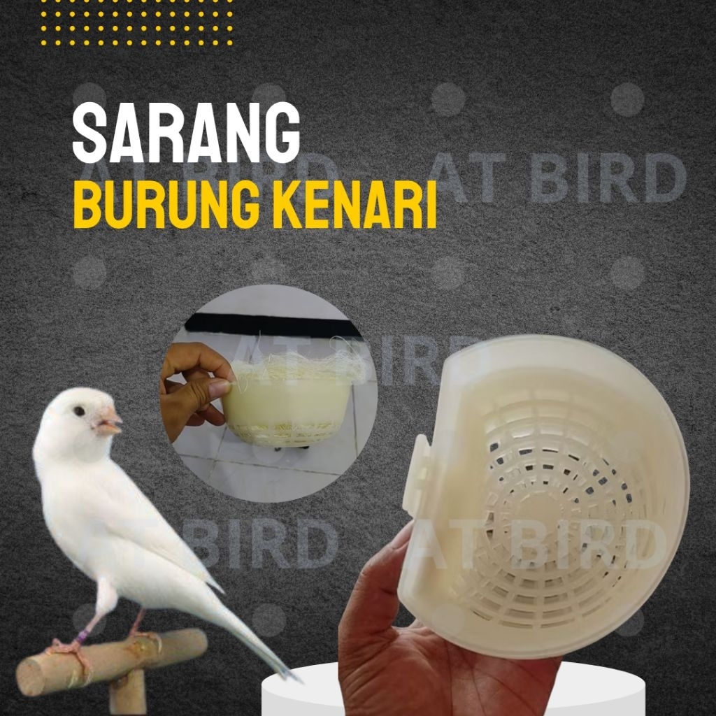 SARANG/BURUNG/KENARI/BAHAN/TEBAL