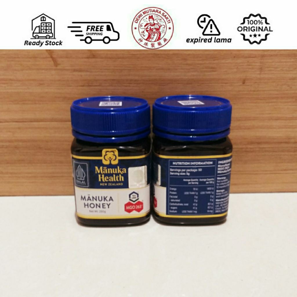 

MANUKA HEALTH NEW ZEALAND 250g Madu Manuka MGO 263d