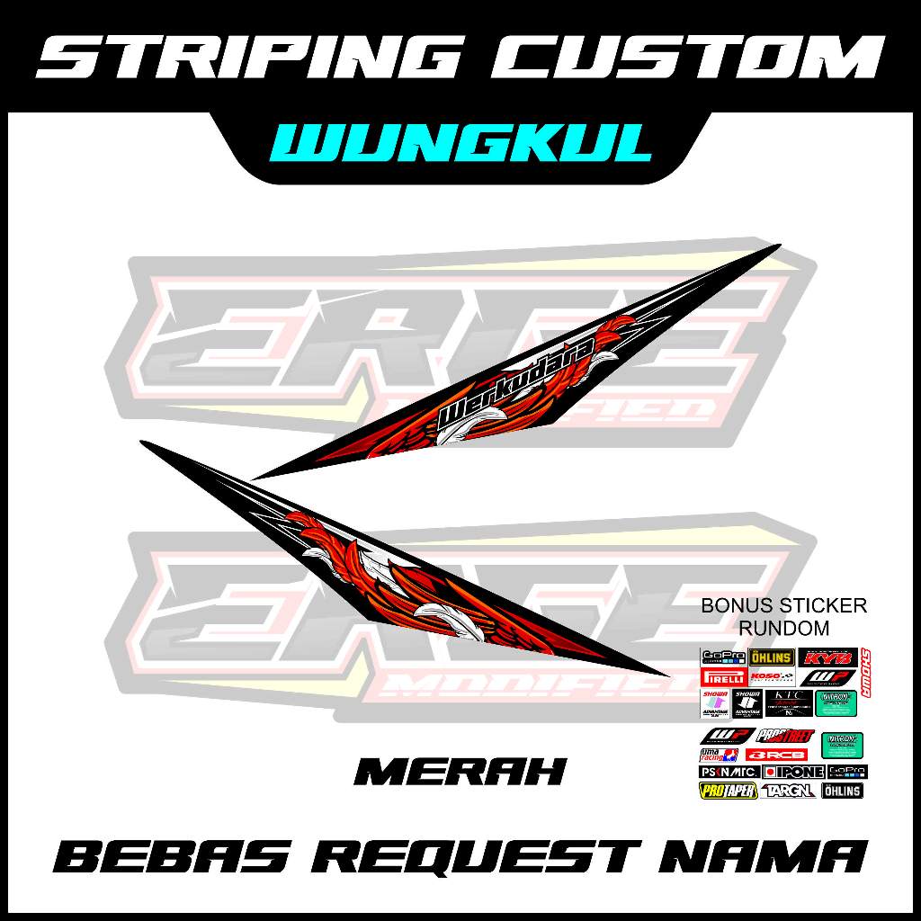 Striping fu wungkul fu balap werkudara