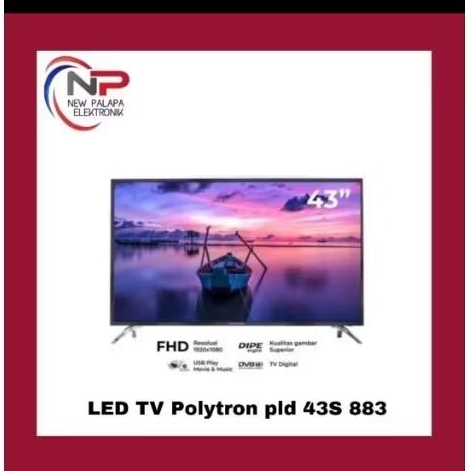 LED TV POLYTRON 43 S883
