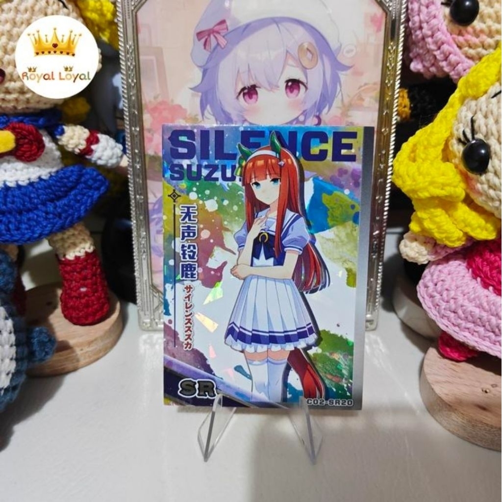 Silence Suzuka Atlas of God Goddess God Card SR Uma Musume (GC02-SR20) - CCG TCG Card Kartu Tebal