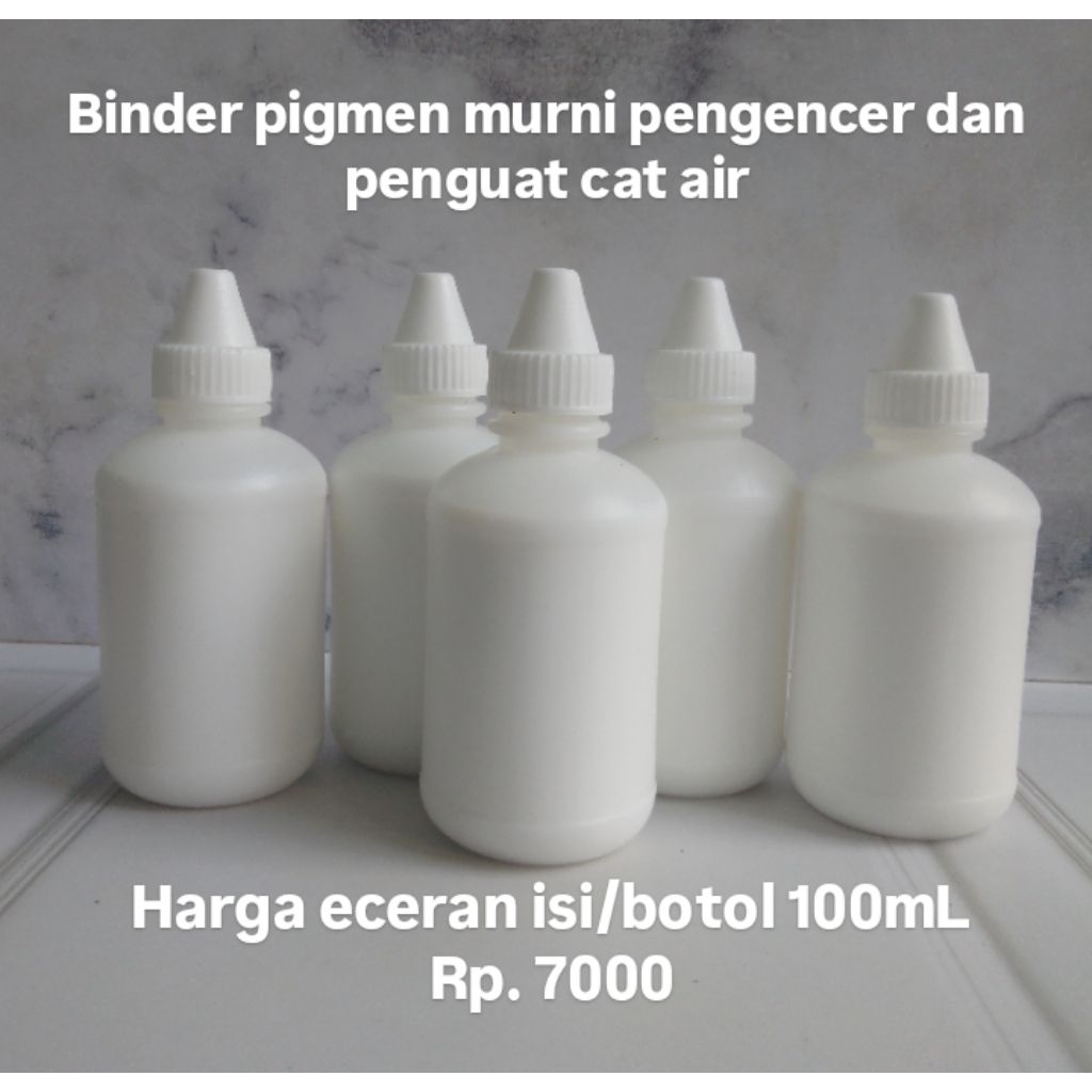 

Binder pigmen murni pengencer dan penguat cat air cat akrilik pasta cat 100mL