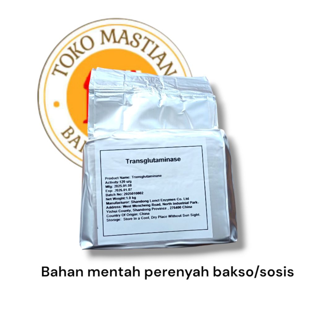 

WBS transglutaminase perenyah bakso dan sosis kress