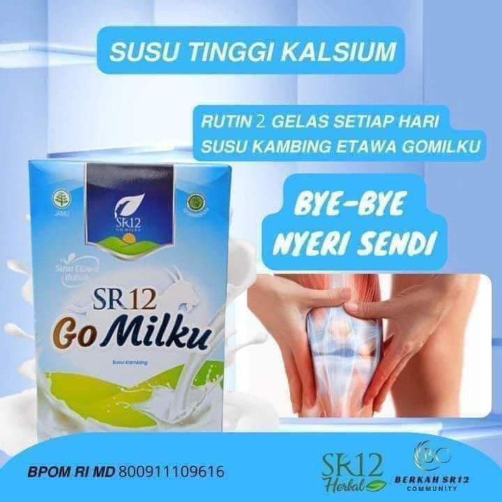 

susu gomilku SR12 susu kambing etawa bubuk kualitas premium-tidak berbau amis