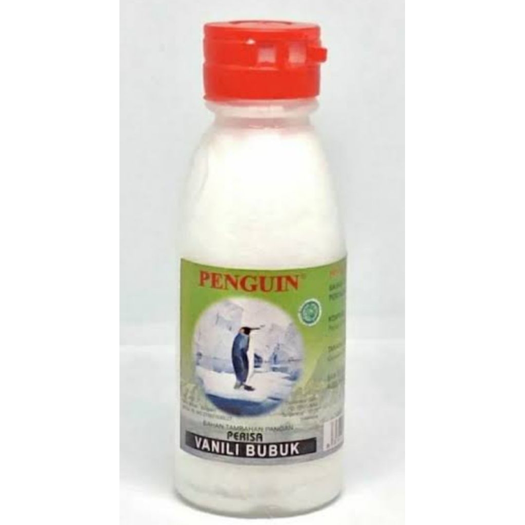 

BAHAN KUE - Vanili Bubuk Cap Penguin 60g