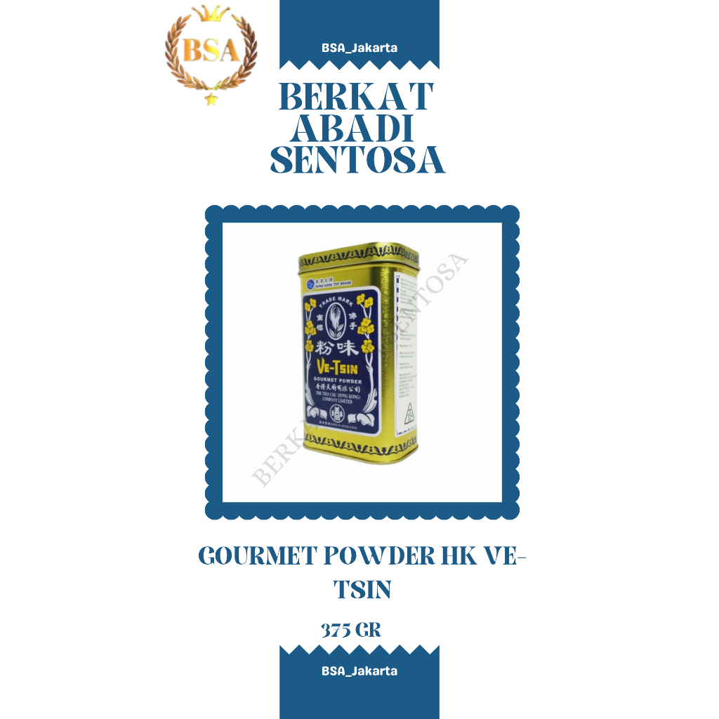 

GOURMET POWDER HK VE-TSIN ( 375 GR )