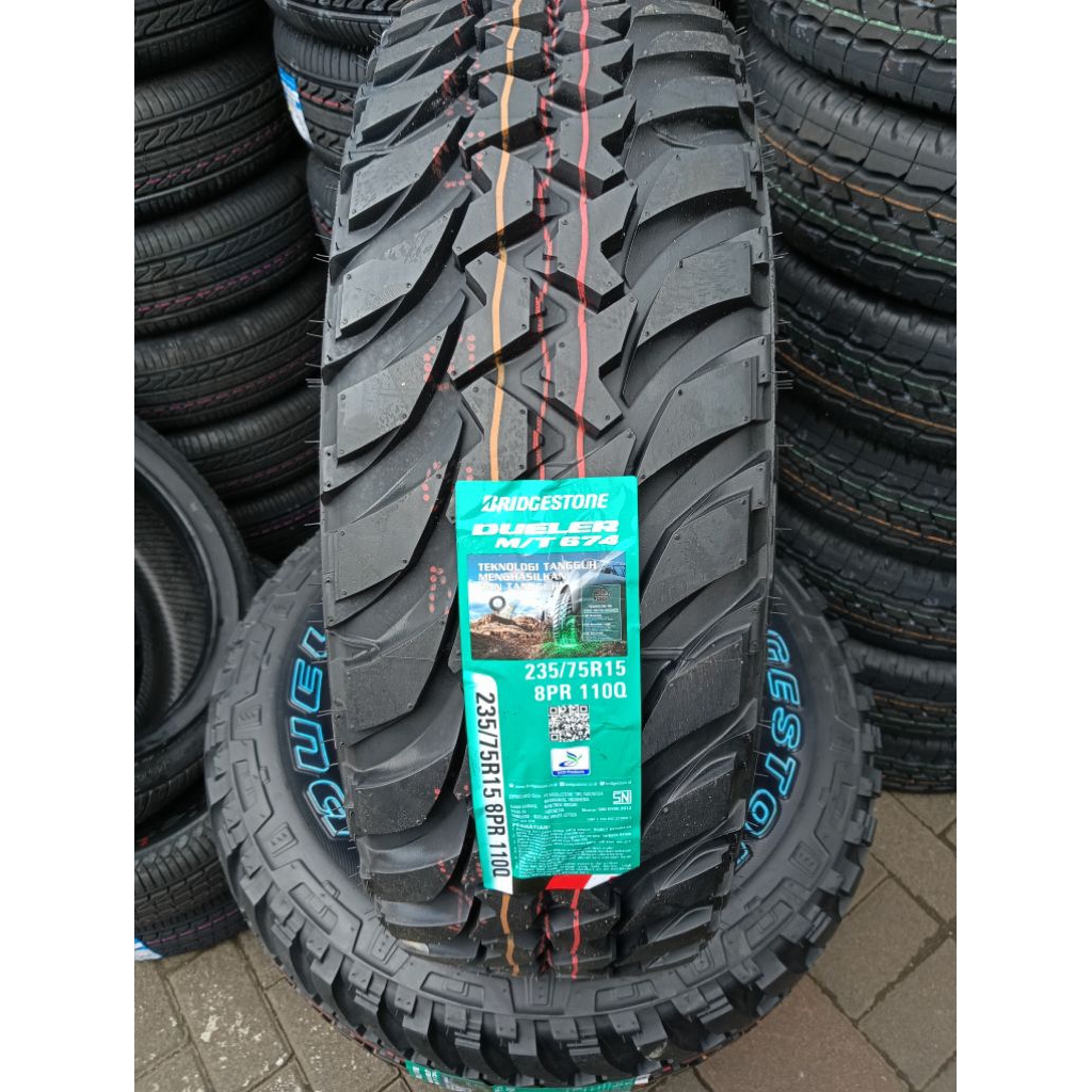 PROMO Bridgestone Dueler MT D674 235/75 R15 - Ban Mobil Offroad