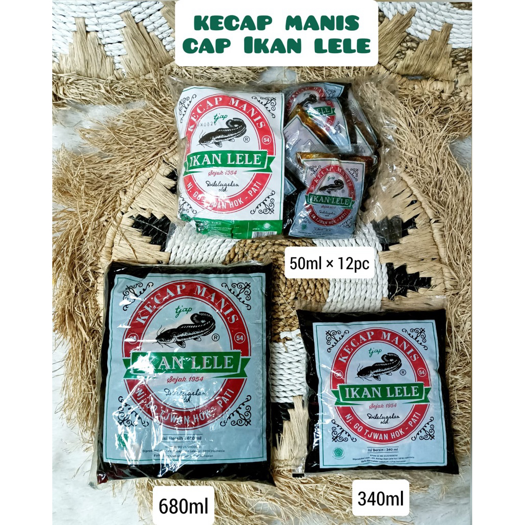 

KECAP MANIS CAP IKAN LELE 680ml/1kg