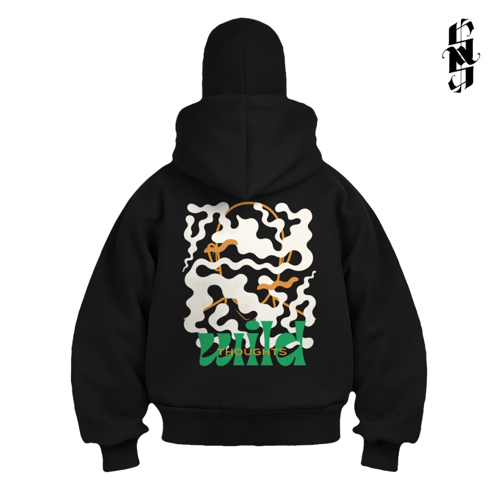 Synthesis Expertise SWEATER HOODIE BALACLAVA FULL FACE ZIPPER WILD THOUGHT