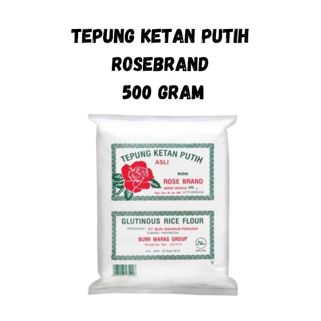 

Rose Brand Tepung Ketan Putih / Tepung Ketan Putih Rose Brand