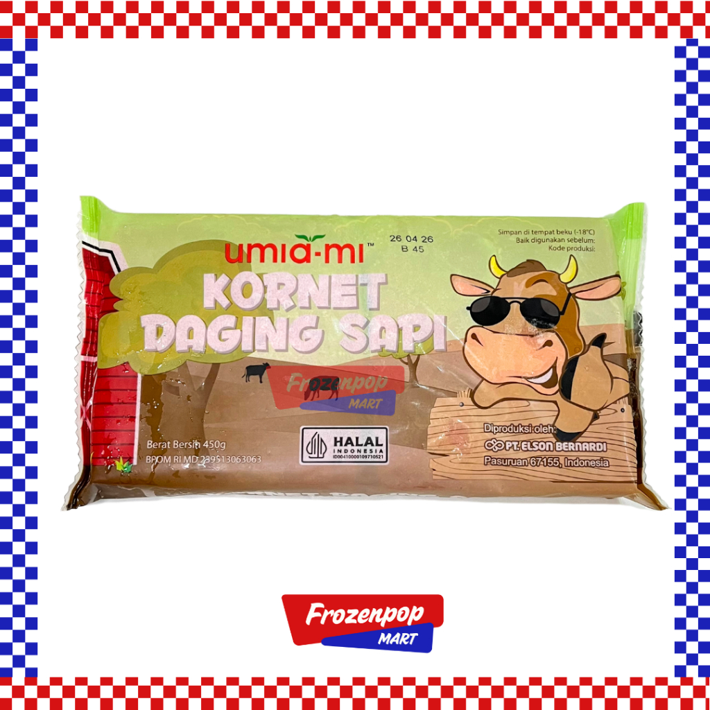 

Umiami Kornet Sapi 450gr Kornet Kotak [INSTANT MALANG]
