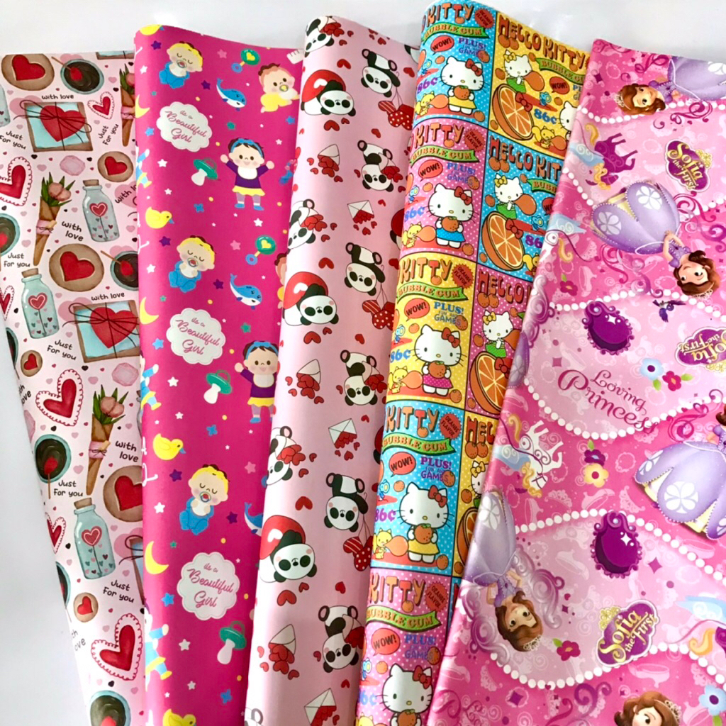 

KERTAS KADO KARTU UCAPAN - TAMBAHAN UNTUK BUNGKUS KADO
