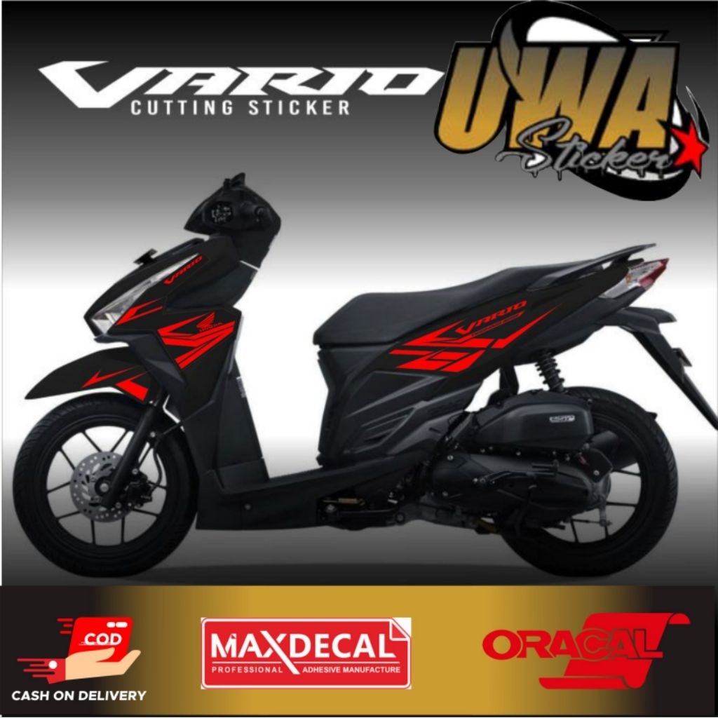 sticker cutting vario 125 led 2015-2018