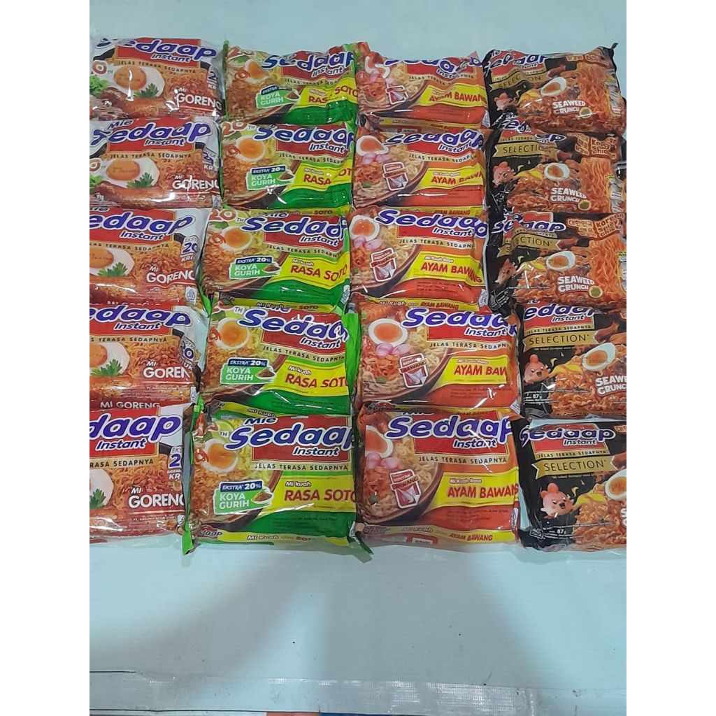 

Sedap Mi Instan Campur 90gr Rasa