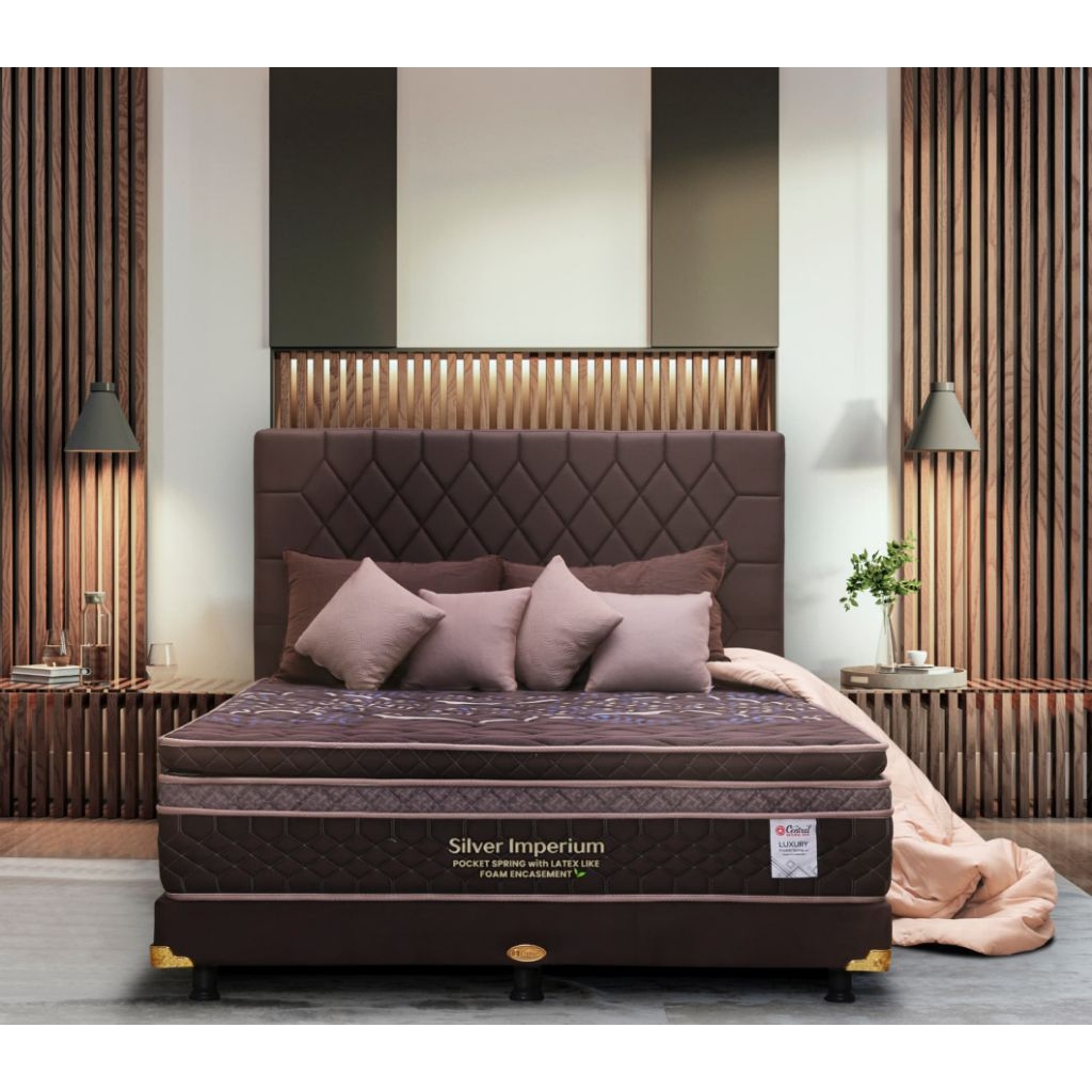 Matras Springbed central silver Imperium