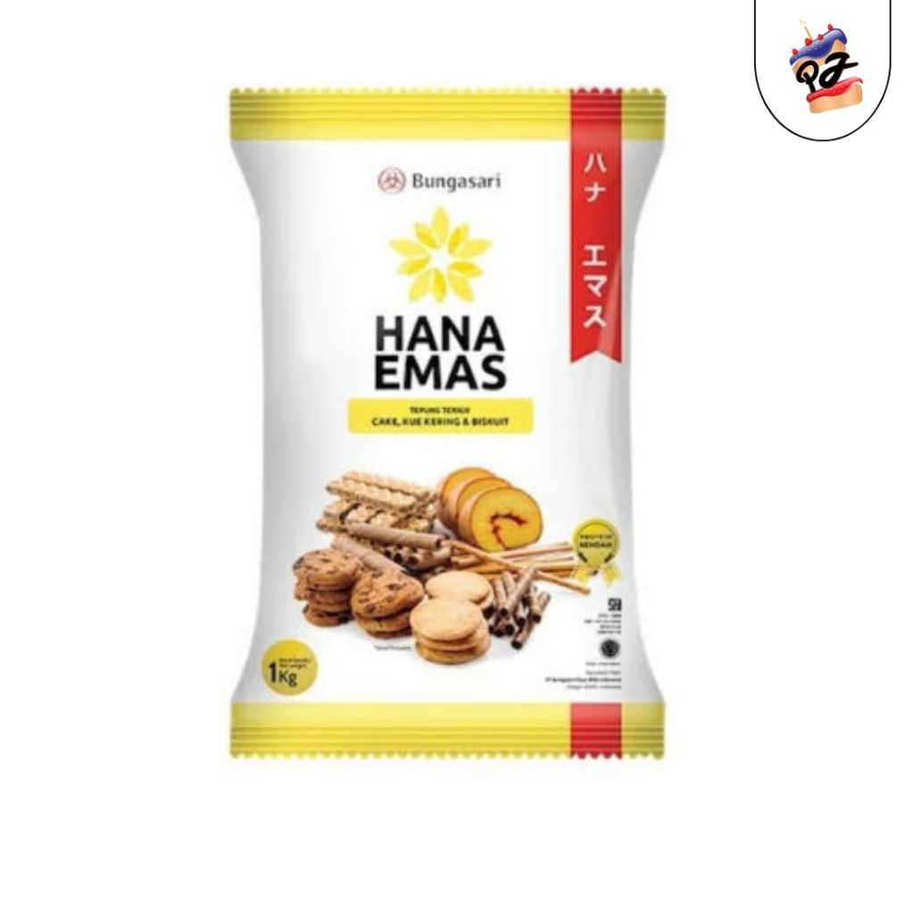

TEPUNG TERIGU BUNGASARI HANA EMAS 1 KG