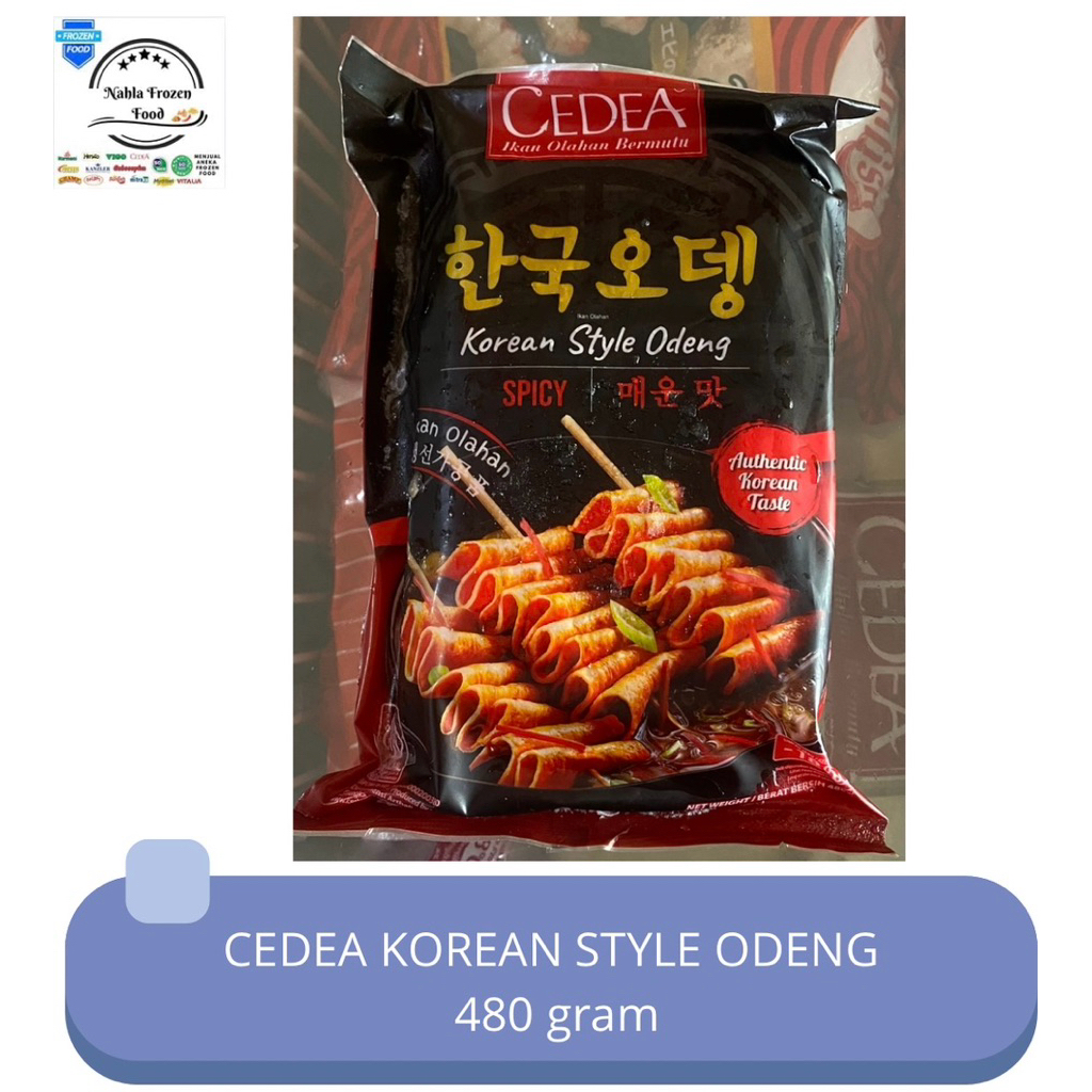 

Cedea Korean Odeng Original 480 gram