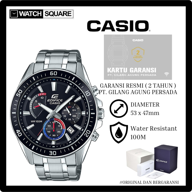Jam tangan pria Casio Edifice EFR-552D-1A3VUDF