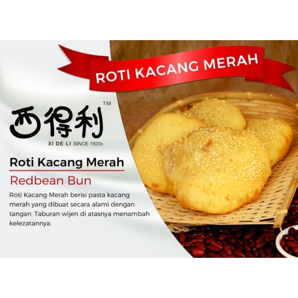 

Roti Goreng Kacang Merah Isi 10 Setengah Matang