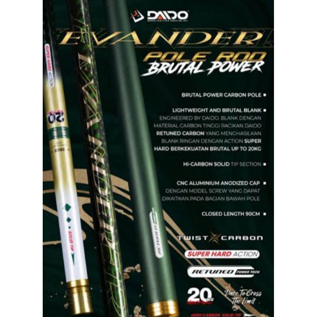 TEGEK ENGKEL DAIDO EVANDER 450,540,630