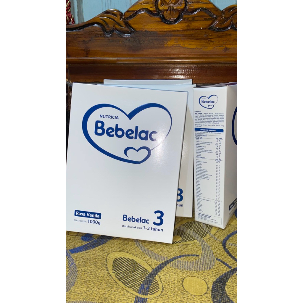 

Bebelac 3 Box Putih (Vanilla Exp 06 2026) 1 Kg