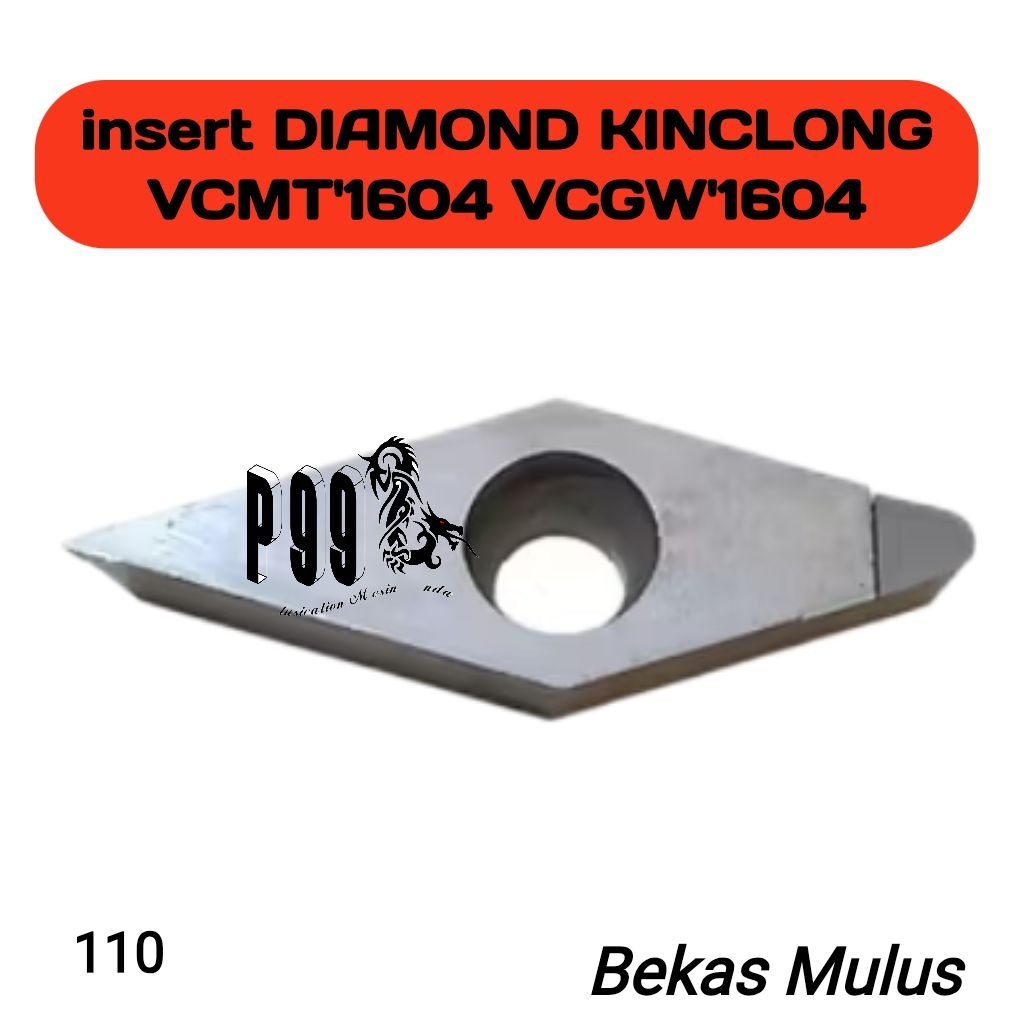 PCD DIAMOND INSERT KINCLONG VCGW 160412 kwalitas. Betel bubut kinclong almunium dural Pcd mirror VCM
