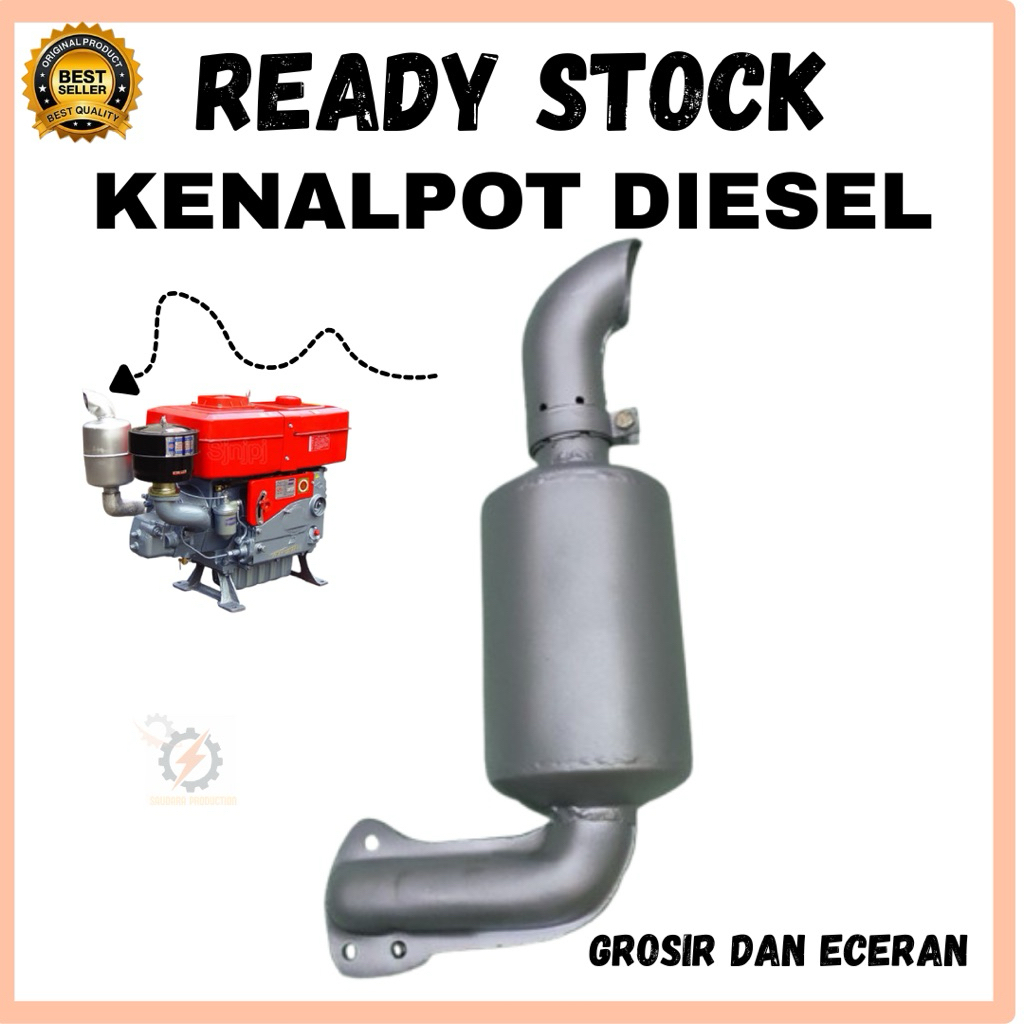 Knalpot Diesel Kubota Type RD 85,75,95,110