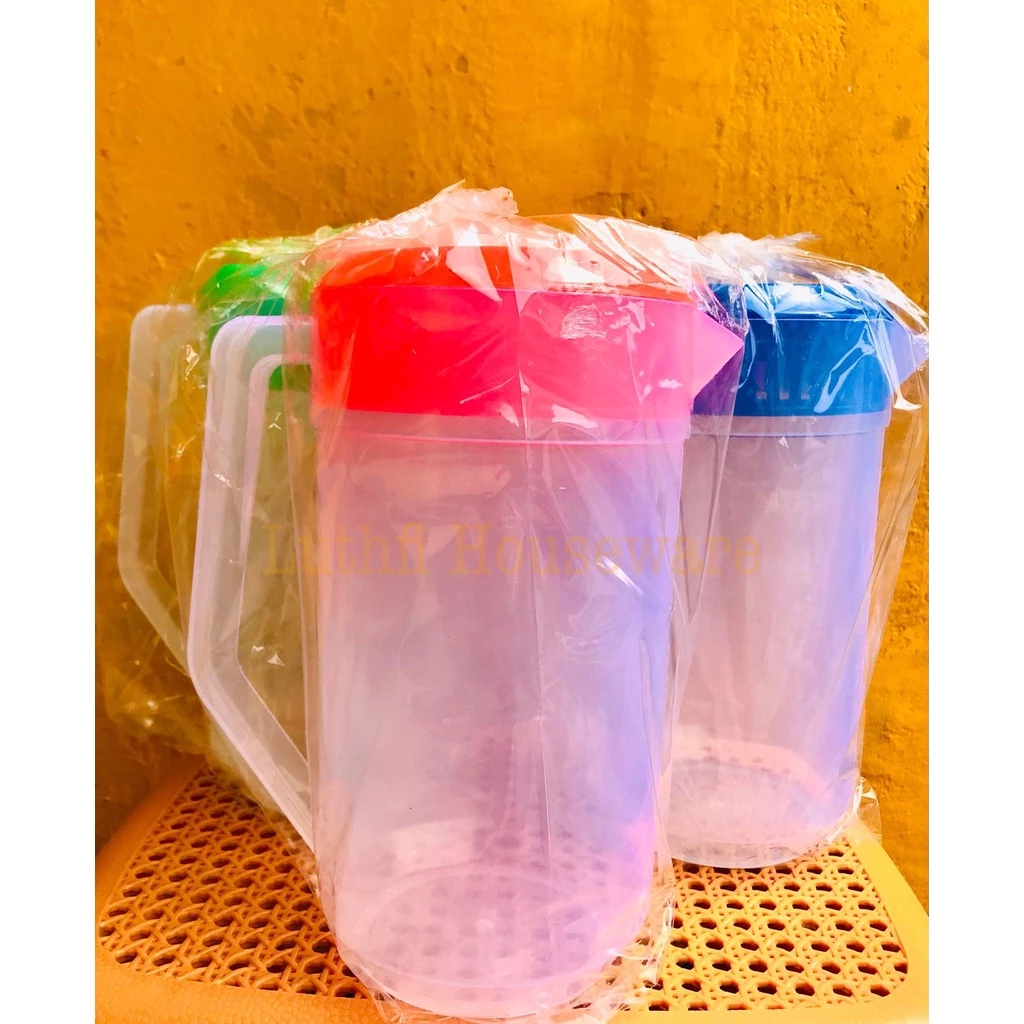 *(BUBBLEWRAP) TEKO AIR MORONG PLASTIK WATER JUG TRANSPARAN 2.1 LITER