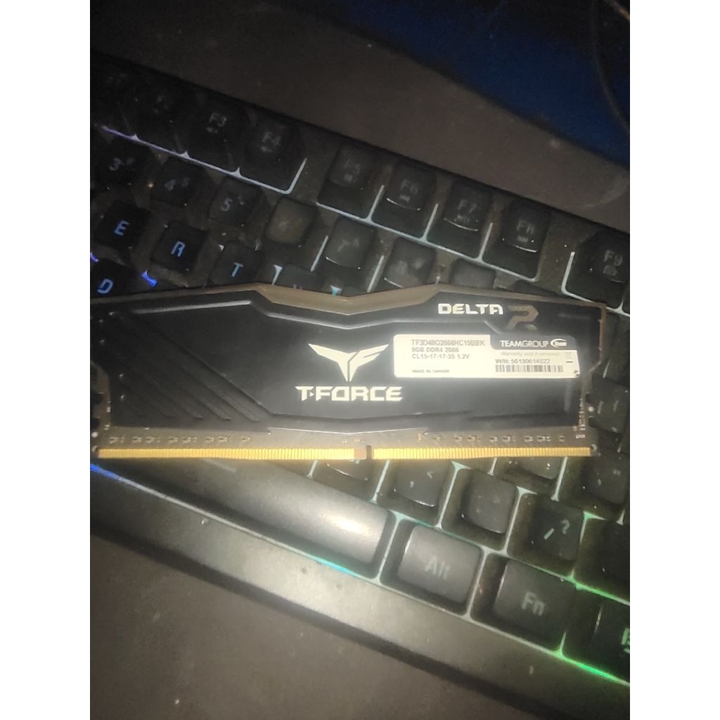 Ram ddr4 T-FORCE DELTA 8GB 2666 CL 15-17-17-351,2V