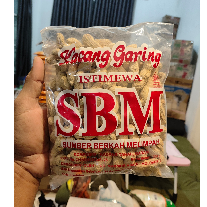 

250gr SBM Kacang Kulit Garing Istimewa